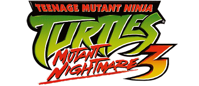 Teenage Mutant Ninja Turtles 3 Mutant Nightmare logo for Gamecube